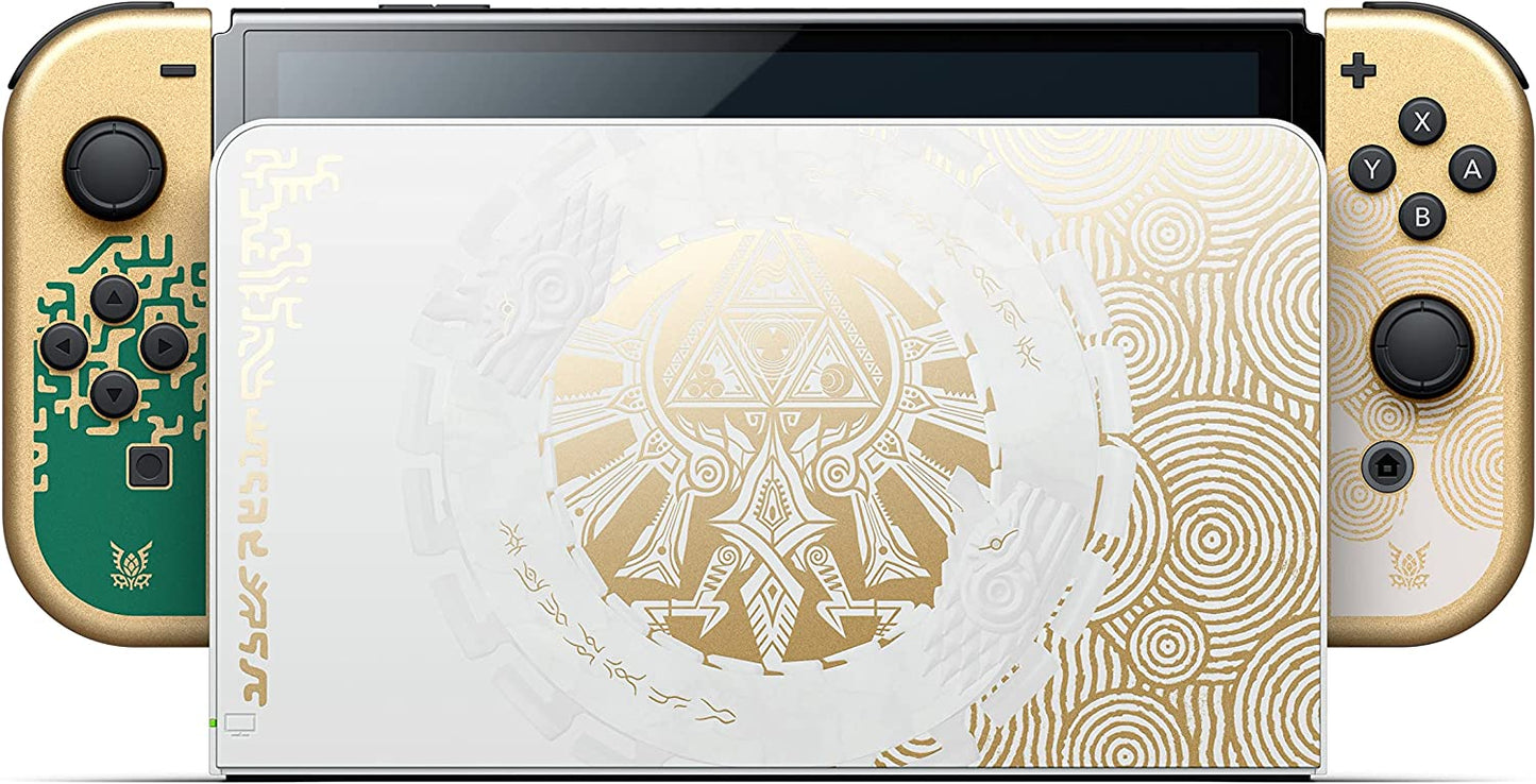 Nintendo Switch OLED Model Console - Legend of Zelda: Tears of the Kingdom Edition - Games Corner