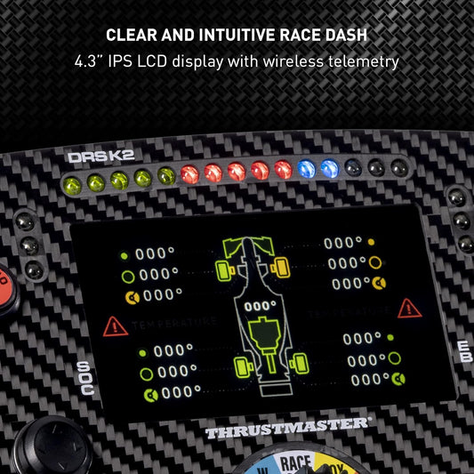 Thrustmaster Formula Wheel Add-On Ferrari SF1000 Edition, Replica Wheel for PS5 / PS4 / Xbox Series X|S/Xbox One/PC - Officially Licensed by Ferrari