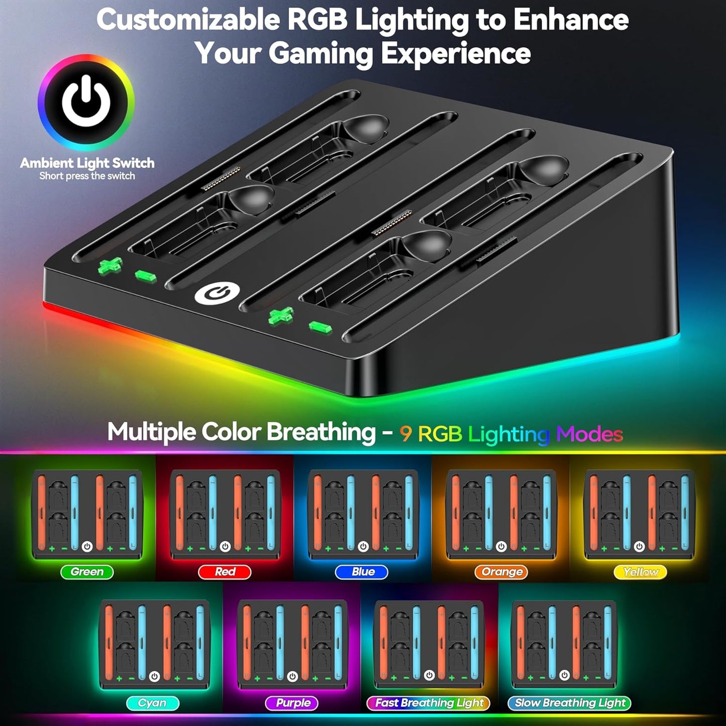 Dobe Switch2 controller charging dock
