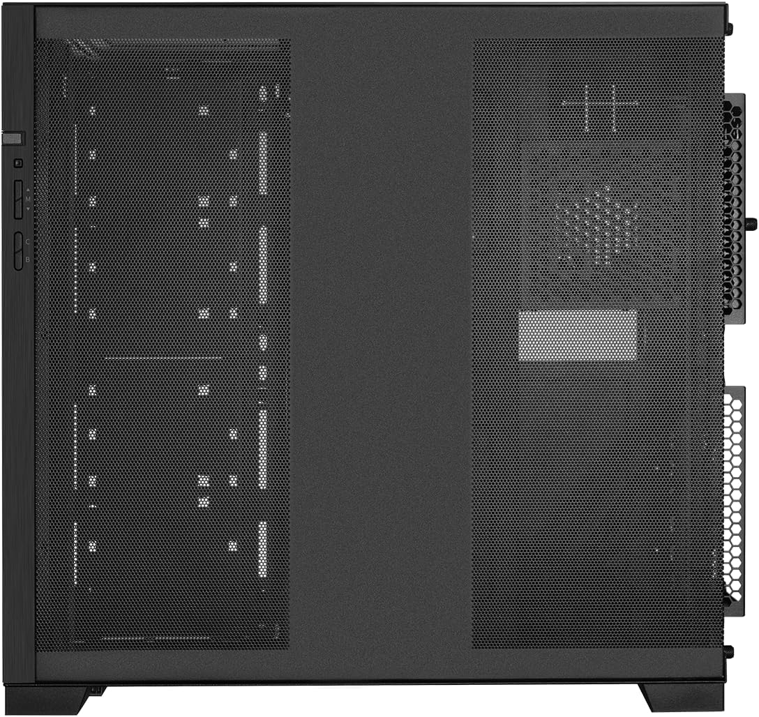 Lian Li O11D EVO RGB E-ATX gaming dual chamber case - ARGB lighting strips - Up to 420mm radiator - Cable management - Front and side tempered glass panels - Reversible chassis