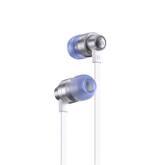 Logitech G333 In Ear Gaming Earphone, In Line Mic and Controls, Gaming Grade Dual Drivers, Durable Aluminum Housing, Adaptive Comfort, White&Purple