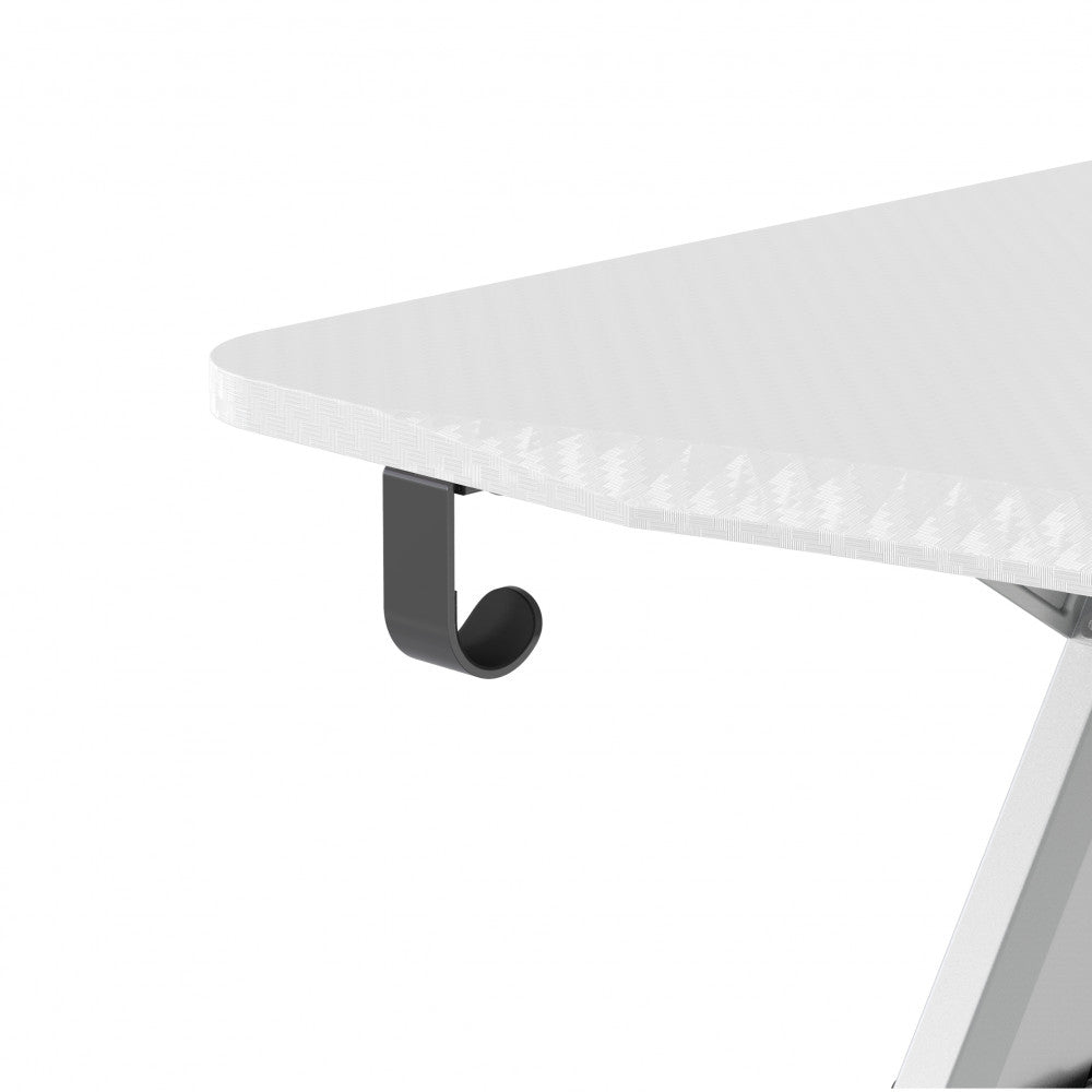 Devo Gaming Table - Radium - White