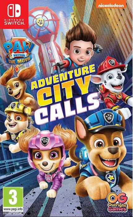 Paw Patrol Adventure City Calls Switch
