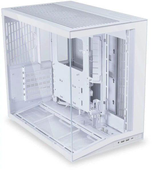 Lian Li O11D MINI V2 Compact ATX Mid-Tower Airflow Computer Case - White - G99.O11DMIV2W.WH.00