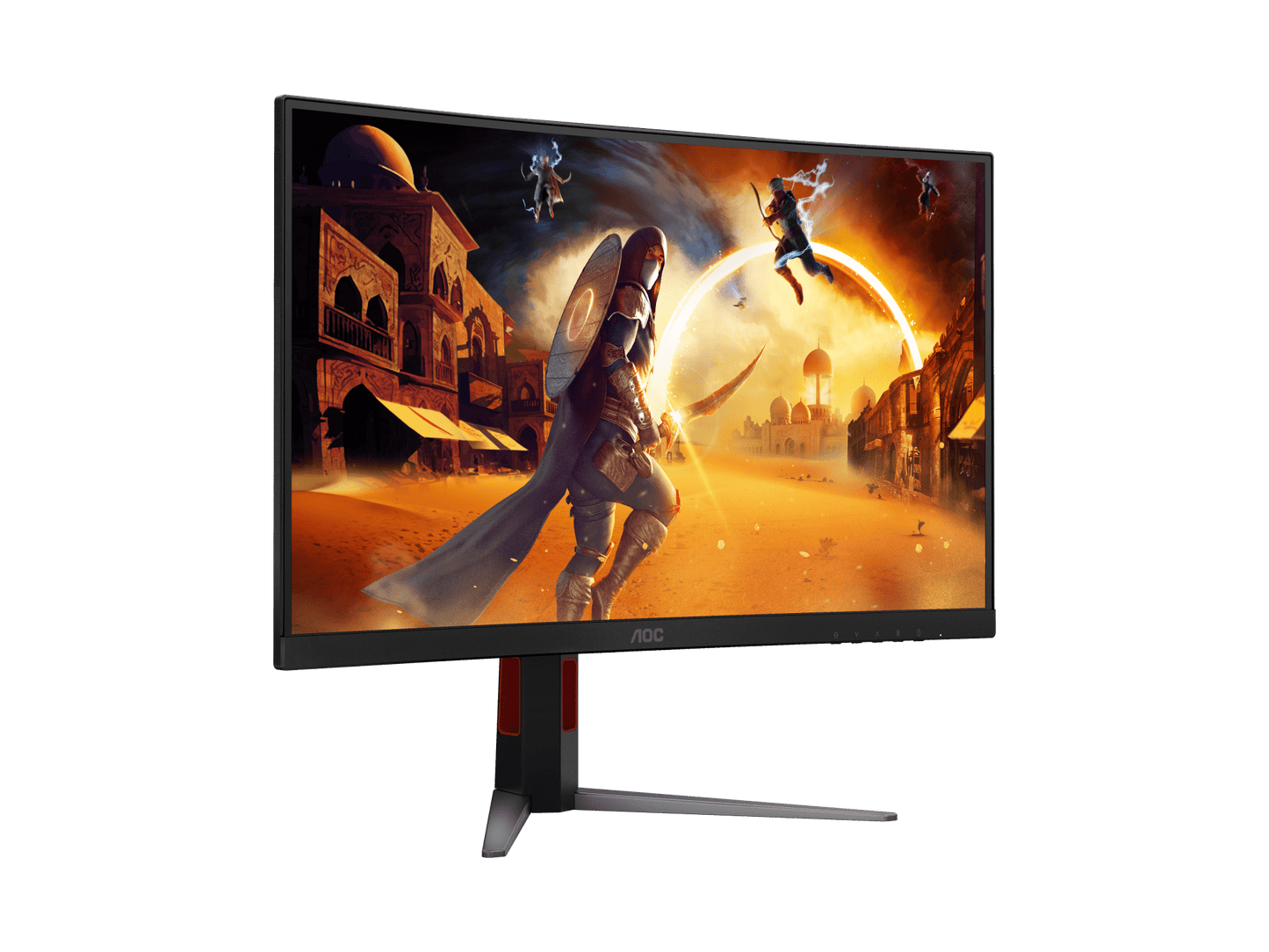 AOC CQ27G4 27" QHD 180Hz 1ms Curved Gaming Monitor-GC