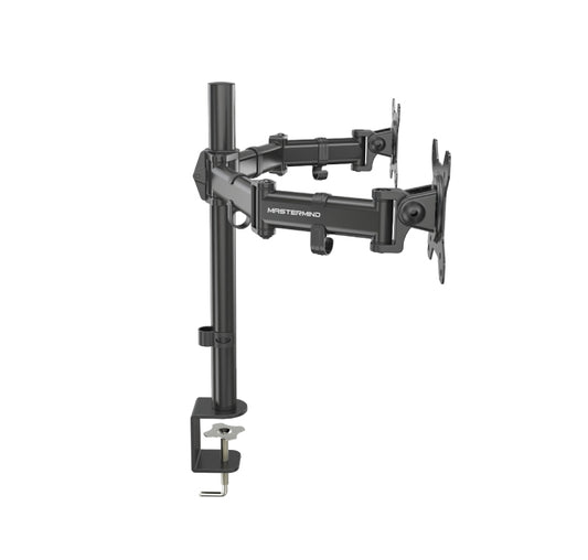 MASTERMIND - DUAL MONITOR ARM - DMA-1 - FOR 13" - 27" MONITORS