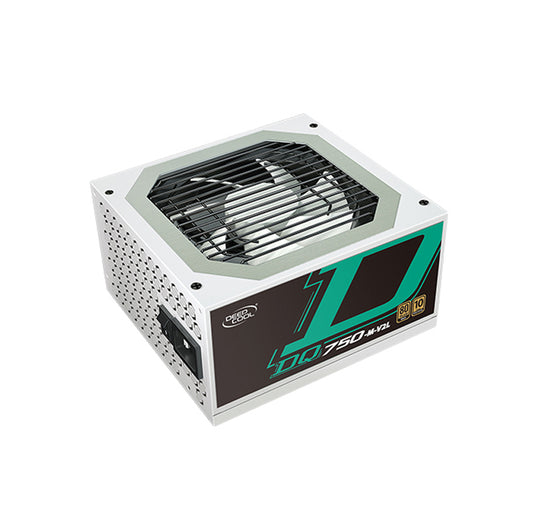 DEEPCOOL GAMERSTORM DQ750 M V2 750WATTS 80 PLUS GOLD FULL MODULAR ATX POWER SUPPLY - WHITE | DP-GD-DQ750-M-V2L-WH