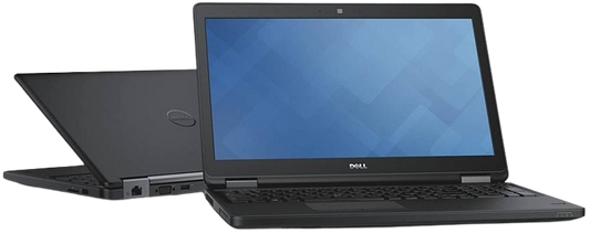 Renewed - Dell Latitude E5550 Business Laptop, 15.6" Display, Intel Core i5-5th Gen, CPU, 8GB DDR3 RAM, 256GB SSD Storage, Integrated Graphics, Windows 10 Pro Home, Black
