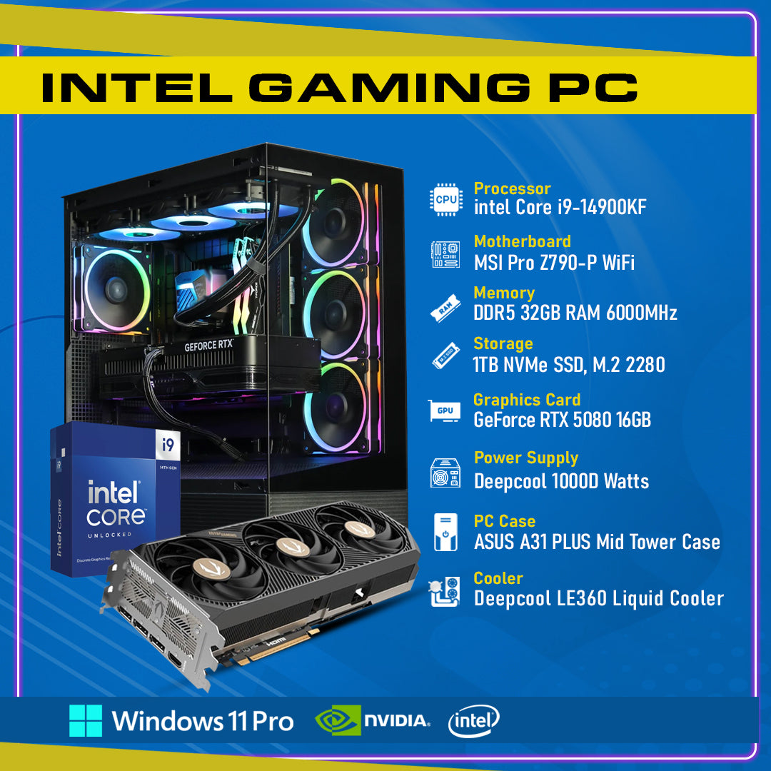Ready To Build RX 9060XT 8GB, AMD Ryzen 9000 Series,GC-P268