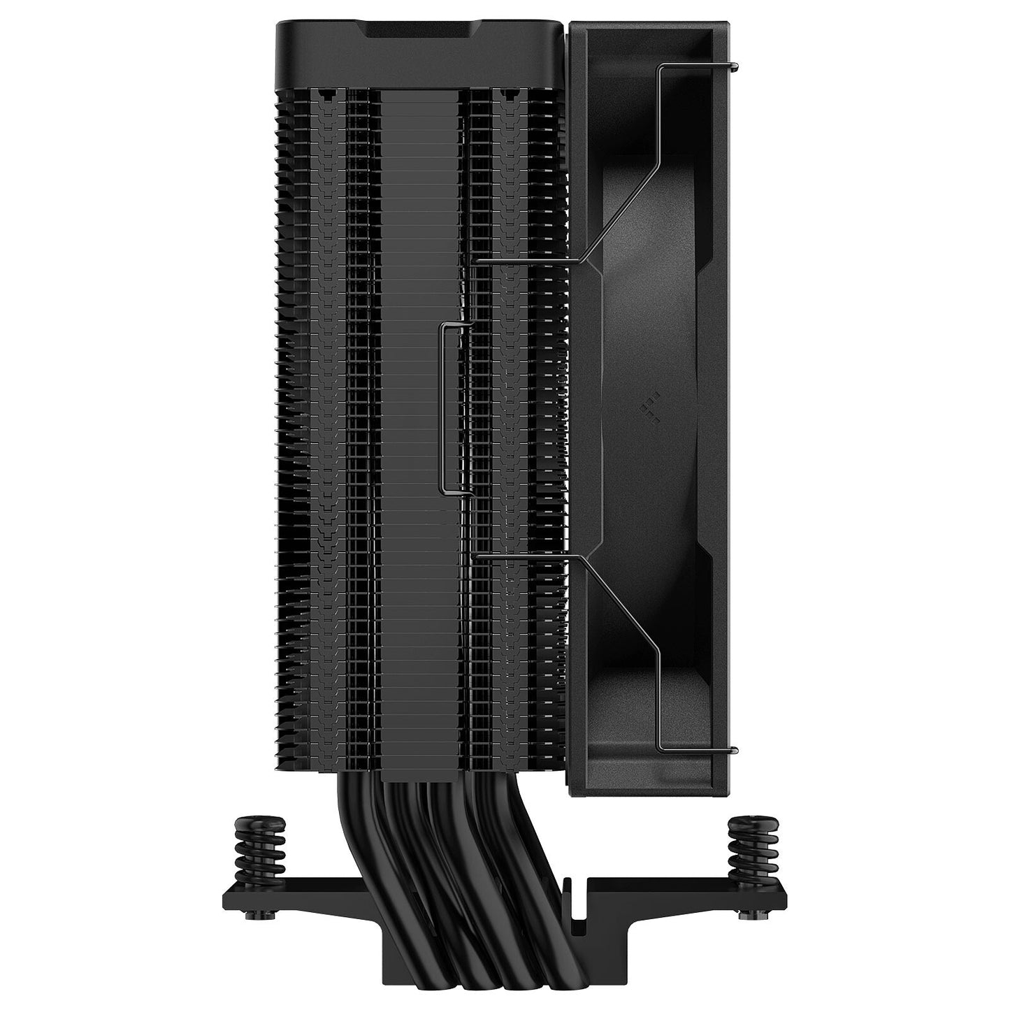 DeepCool AG400 ARGB Digital Single-Tower CPU Cooler With A Temperature Display Black-GC