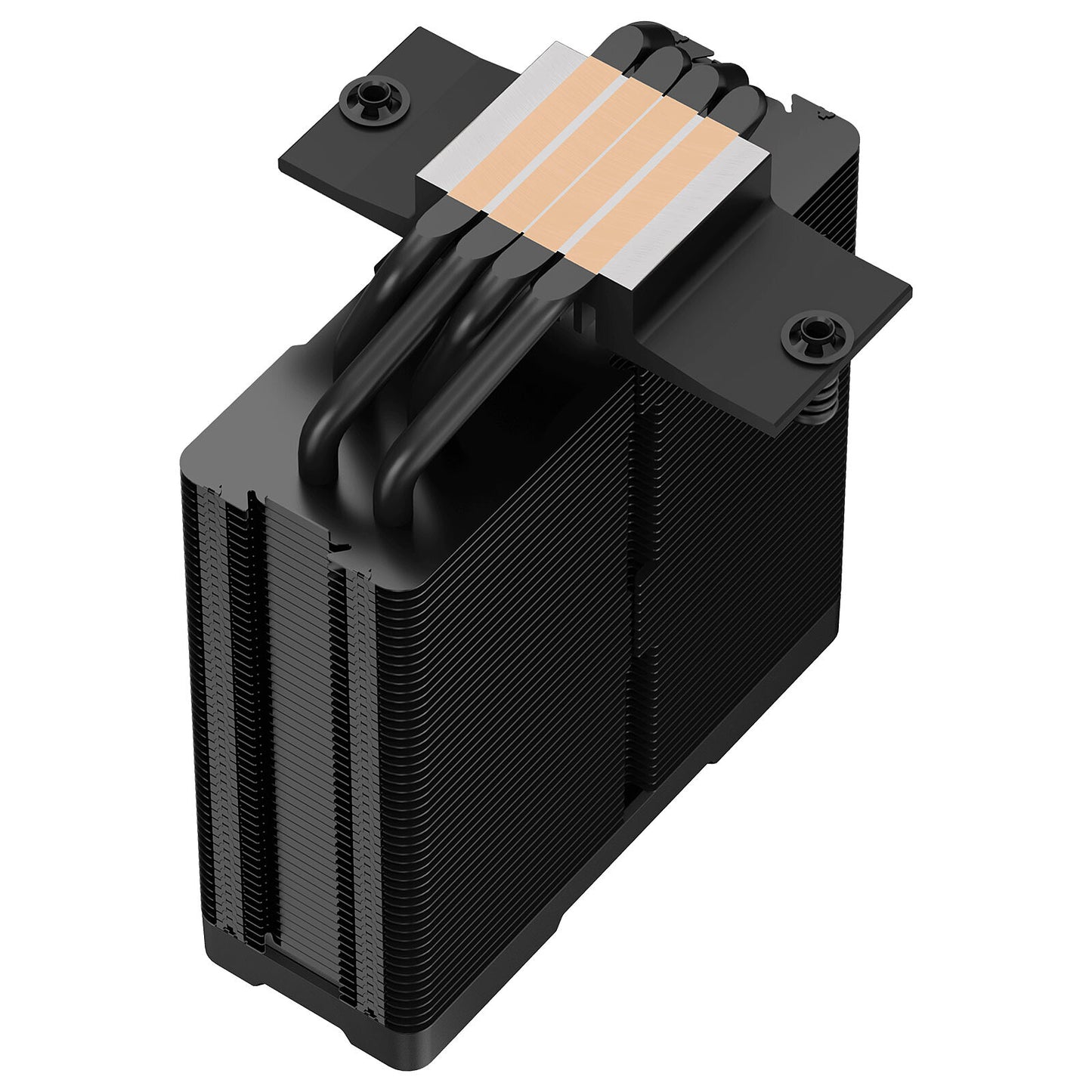 DeepCool AG400 ARGB Digital Single-Tower CPU Cooler With A Temperature Display Black-GC