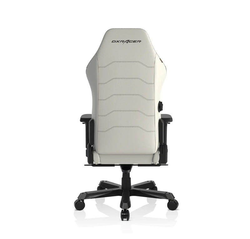 DXRacer I238S Master Series Gaming Chair, Microfiber Leather, 4D Armrests, Multi-functional Tilt, 3" Casters, High Density Mold Shaping Foam, 220lbs Recommended Weight, XL Size, White | MAS-I238S-W-A3