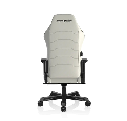 DXRacer I238S Master Series Gaming Chair, Microfiber Leather, 4D Armrests, Multi-functional Tilt, 3" Casters, High Density Mold Shaping Foam, 220lbs Recommended Weight, XL Size, White | MAS-I238S-W-A3