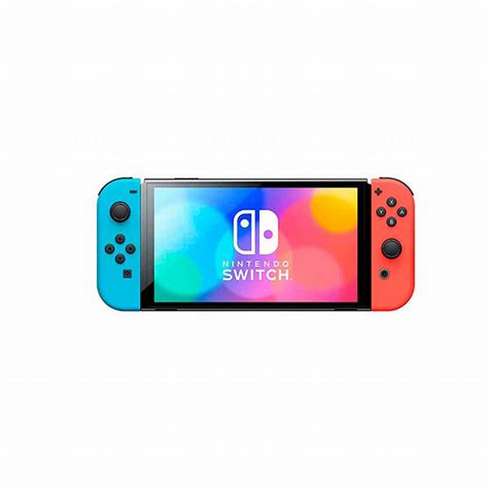 Nintendo Switch – OLED Model Neon Red & Neon Blue Joy-Con