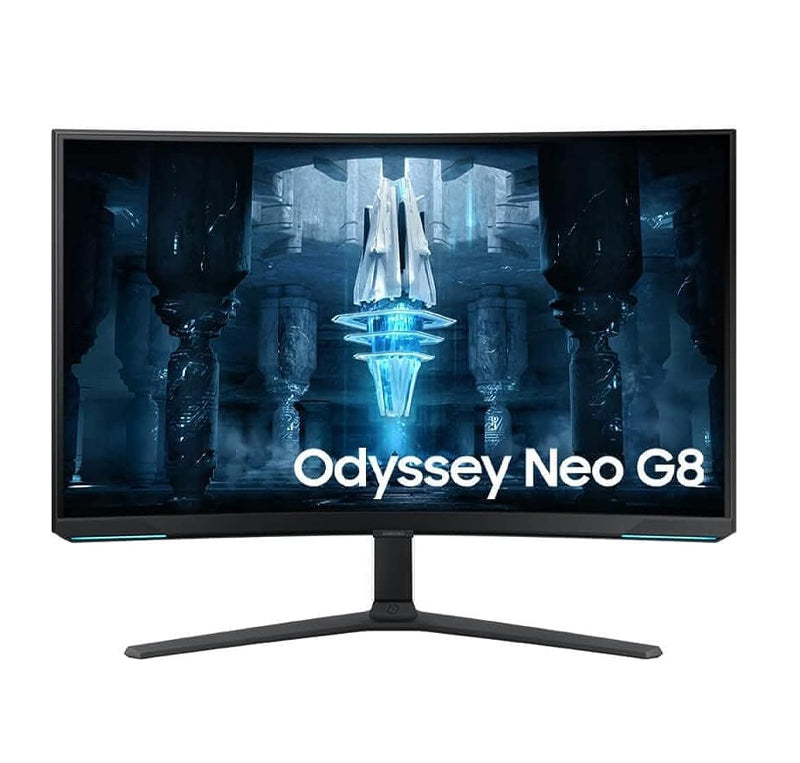 SAMSUNG 32" ODYSSEY NEO G8 BG850, 4K CURVED GAMING MONITOR WITH 240HZ REFRESH RATE &1MS RESPONSE TIME, AMD FREESYNC PREMIUM PRO, QUANTUM HDR 2000 - LS32BG850NMXUE