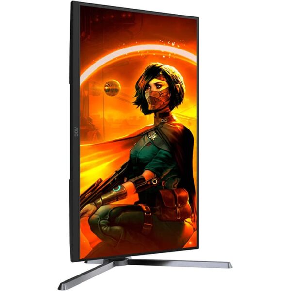 AOC Q27G3ZE Gaming Monitor, 27″ QHD IPS Display, Up to 240Hz Refresh Rate, 0.5 (MPRT) Response Time, AMD FreeSync Premium Technology, 1.07b Color Display, Black-GC
