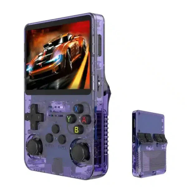 R36S Retro Handheld Game Console-Purple