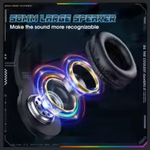 ONIKUMA X31 Wired Headphone with RGB Colorful Lighting Surround Sound Over-Ear Wired Headset Gamer for PC Gaming Xbox.