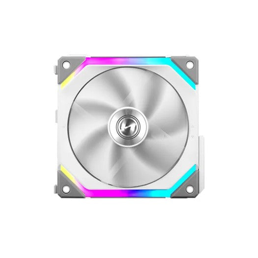 LIAN LI UNI FAN ARGB 120MM MODULAR PWM FAN (WHITE, SINGLE) BH #LISL1201W • MFR #SL120-1W 2 REVIEWS