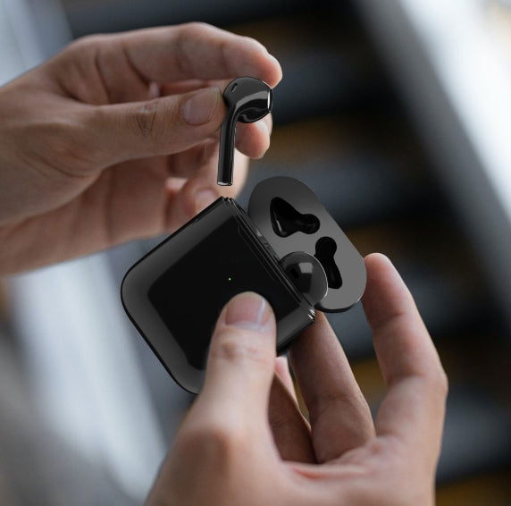 TWS Sharp Stereo Wireless Earbuds with Bluetooth 5.3 and Touch Control Specifications, black, BD B2