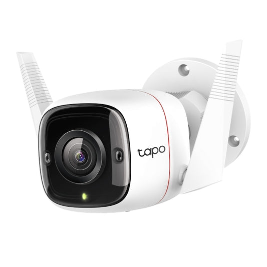 TP-Link Tapo C310 V2 Outdoor Security Wi-Fi Camera – 3MP 2K QHD, 2304×1296 Resolution, Night Vision, Motion Detection, Two-Way Audio, Built-In Siren, IP66 Weatherproof