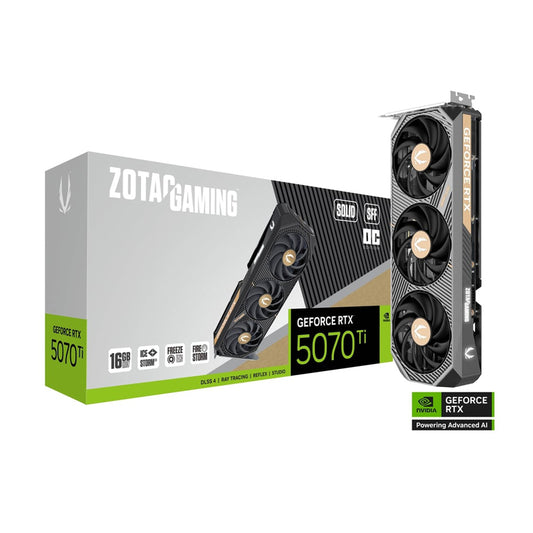 ZOTAC GAMING GeForce RTX 5070 Ti SOLID SFF OC 16GB