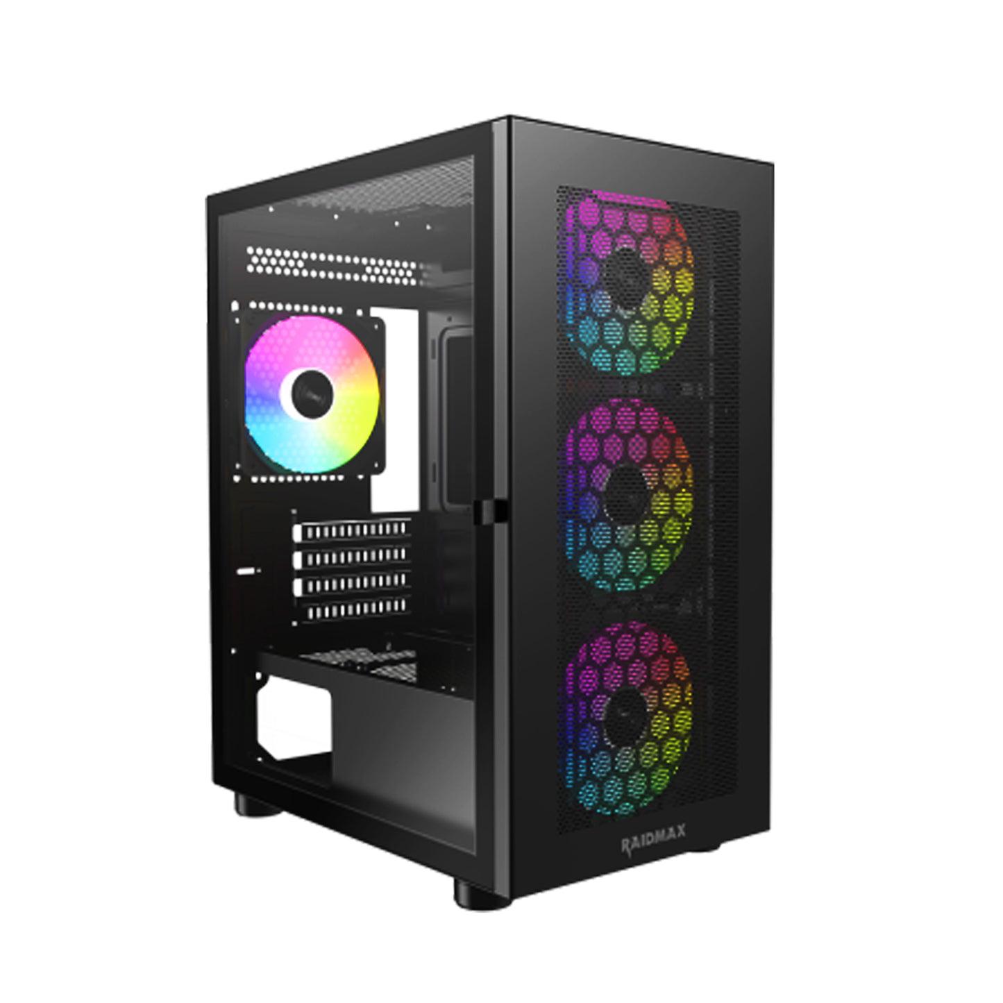 RAIDMAX Vector V213M Mid Tower Micro-ATX PC Case,Black