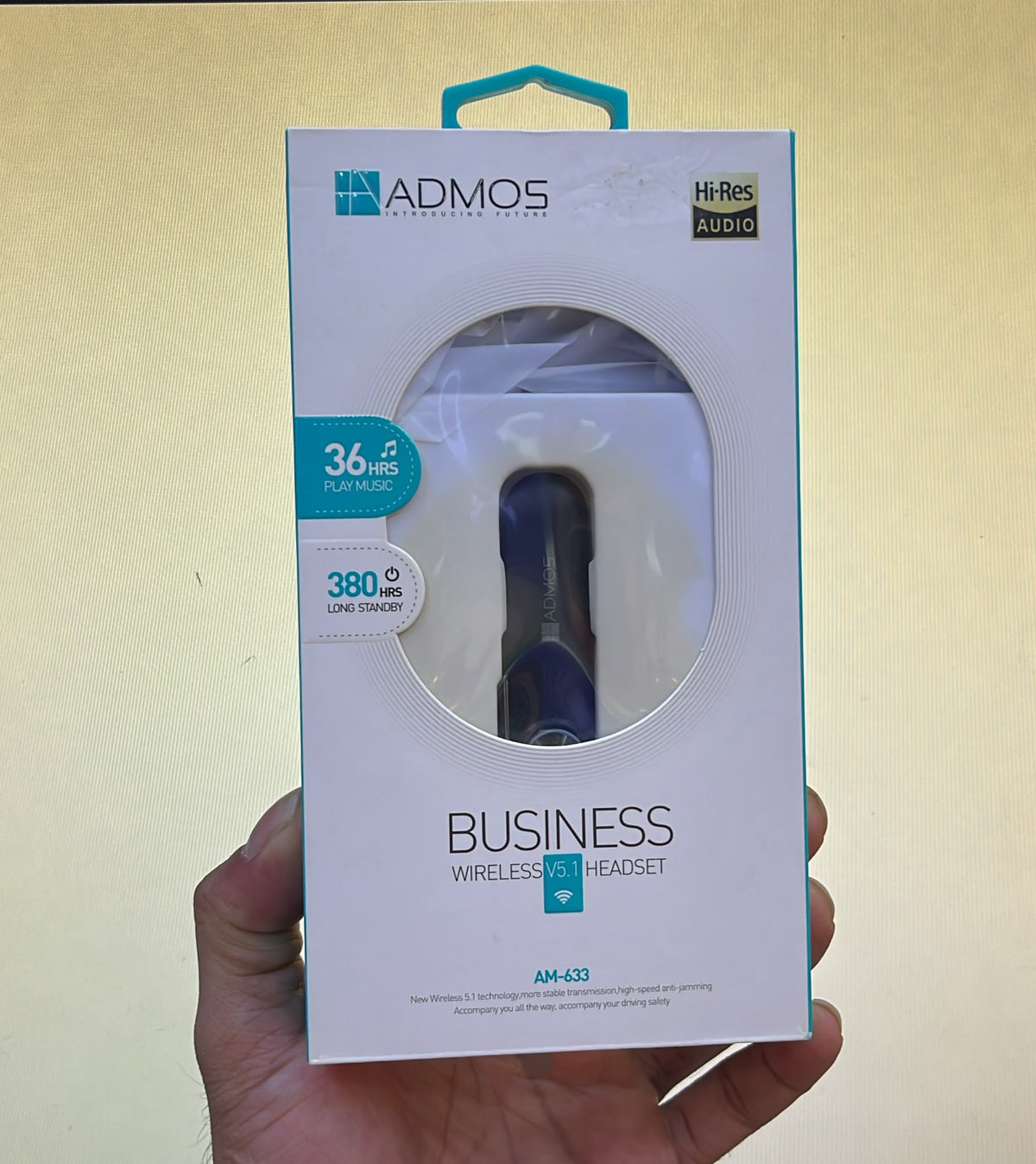 ADMOS WIRELESS HEADSET, AM-633