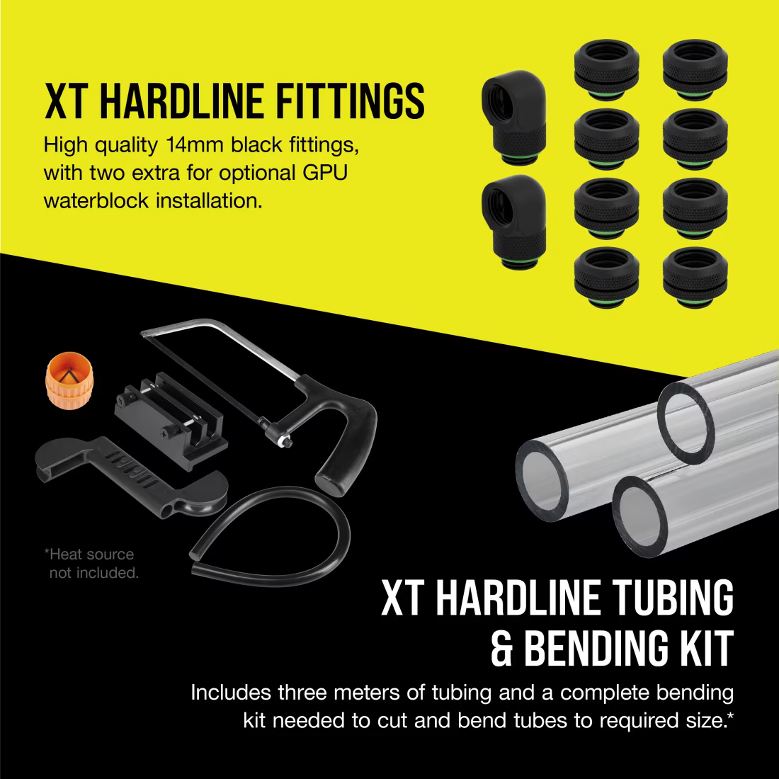 Corsair Hydro X Series xh303i Hardline Water Cooling Kit With,Incl XC7 CPU Water Block, XR5 360MM Radiator, XD3 Pumb Res and Icue SP120 Rgb Pro Fans