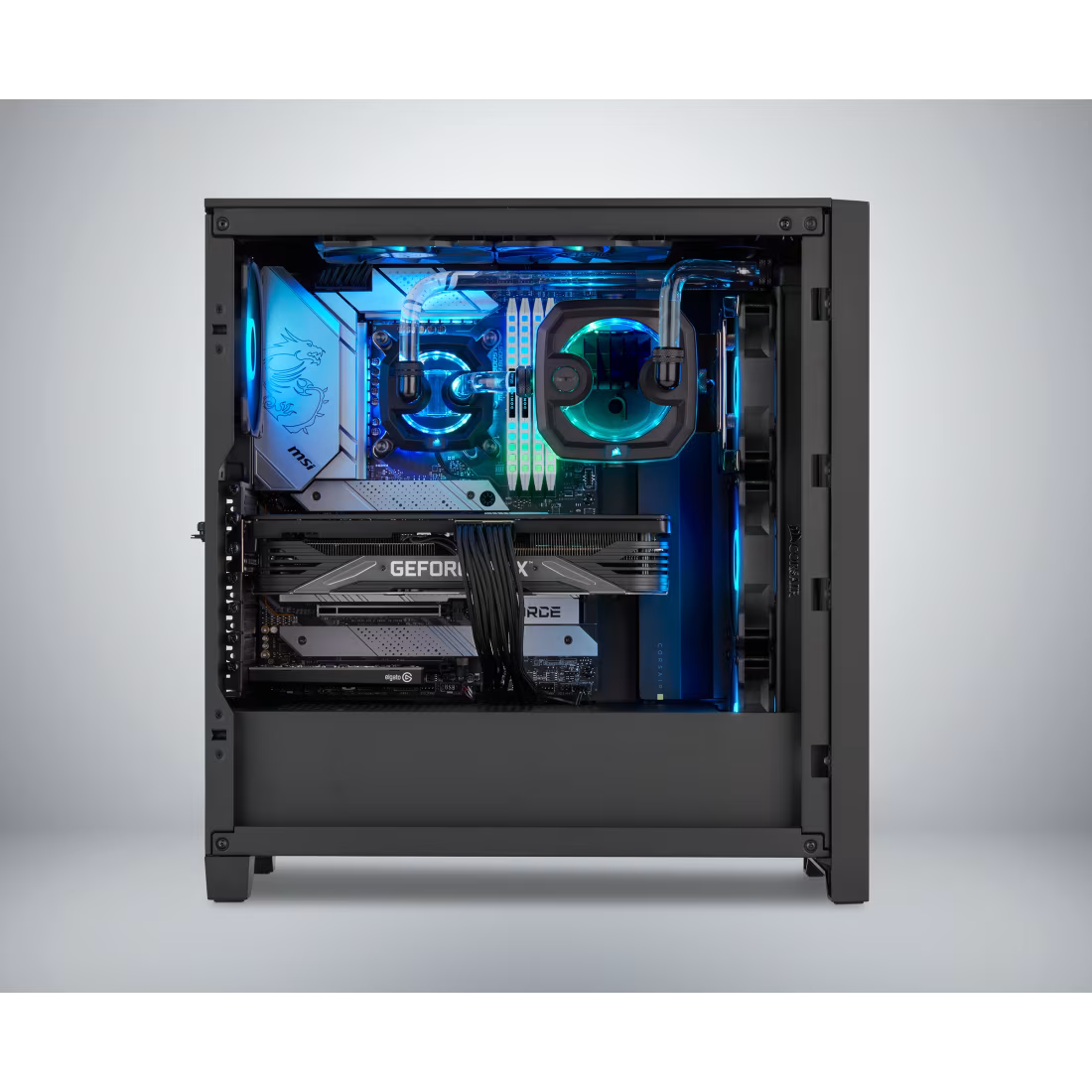 Corsair Hydro X Series xh303i Hardline Water Cooling Kit With,Incl XC7 CPU Water Block, XR5 360MM Radiator, XD3 Pumb Res and Icue SP120 Rgb Pro Fans
