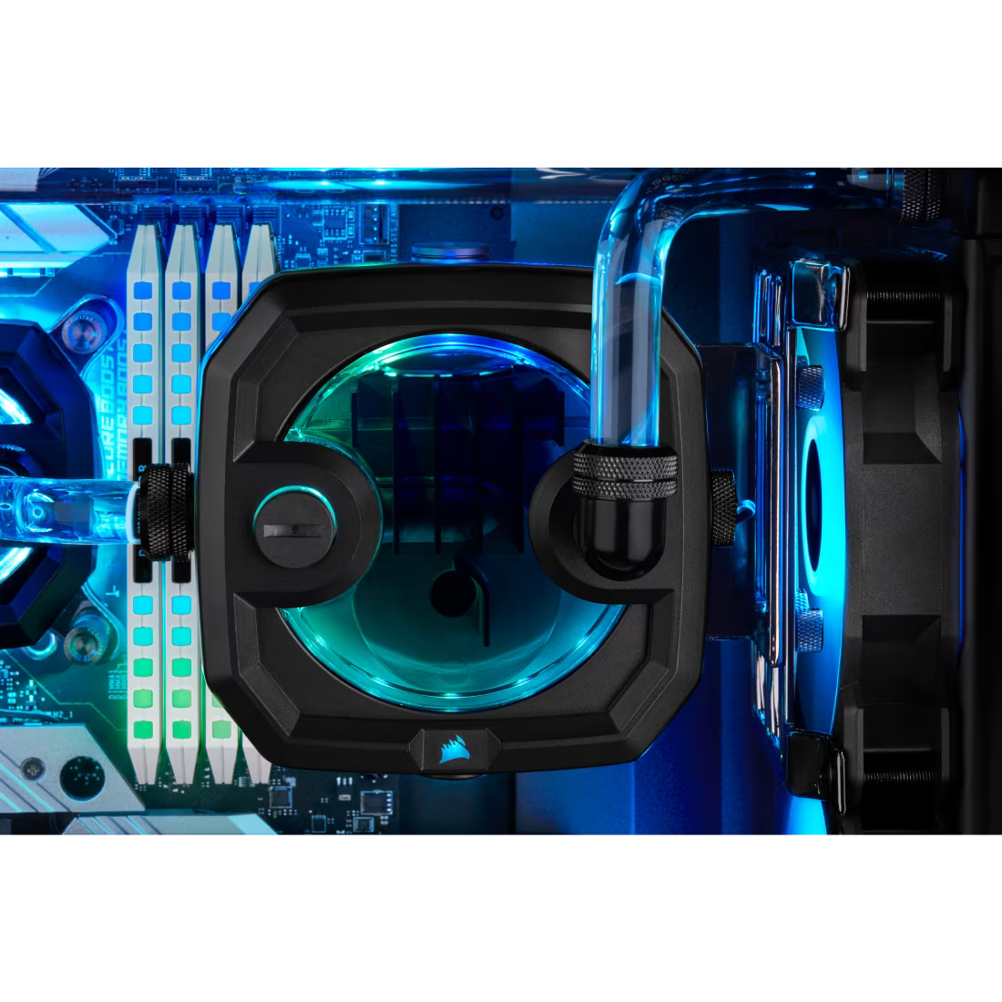 Corsair Hydro X Series xh303i Hardline Water Cooling Kit With,Incl XC7 CPU Water Block, XR5 360MM Radiator, XD3 Pumb Res and Icue SP120 Rgb Pro Fans
