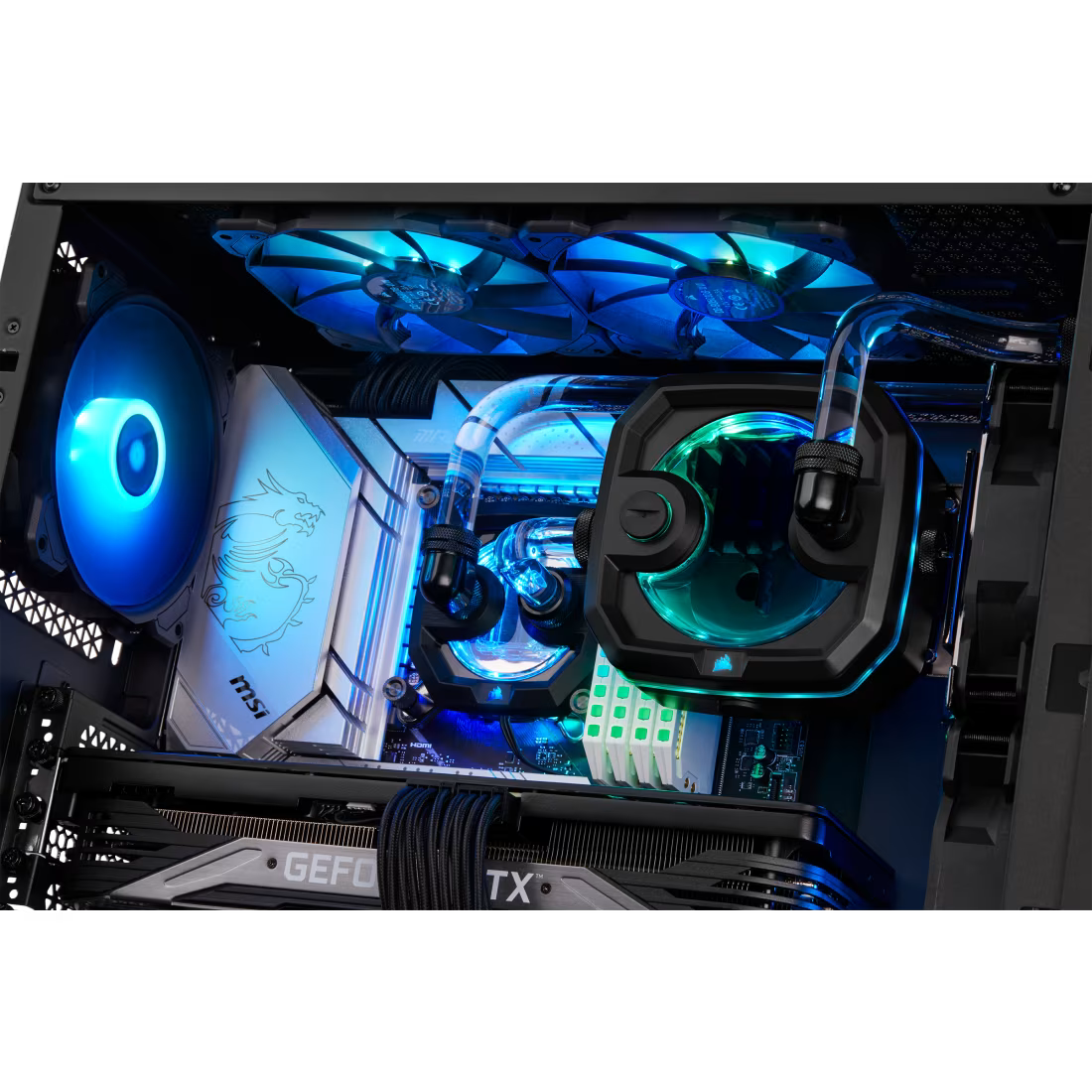 Corsair Hydro X Series xh303i Hardline Water Cooling Kit With,Incl XC7 CPU Water Block, XR5 360MM Radiator, XD3 Pumb Res and Icue SP120 Rgb Pro Fans