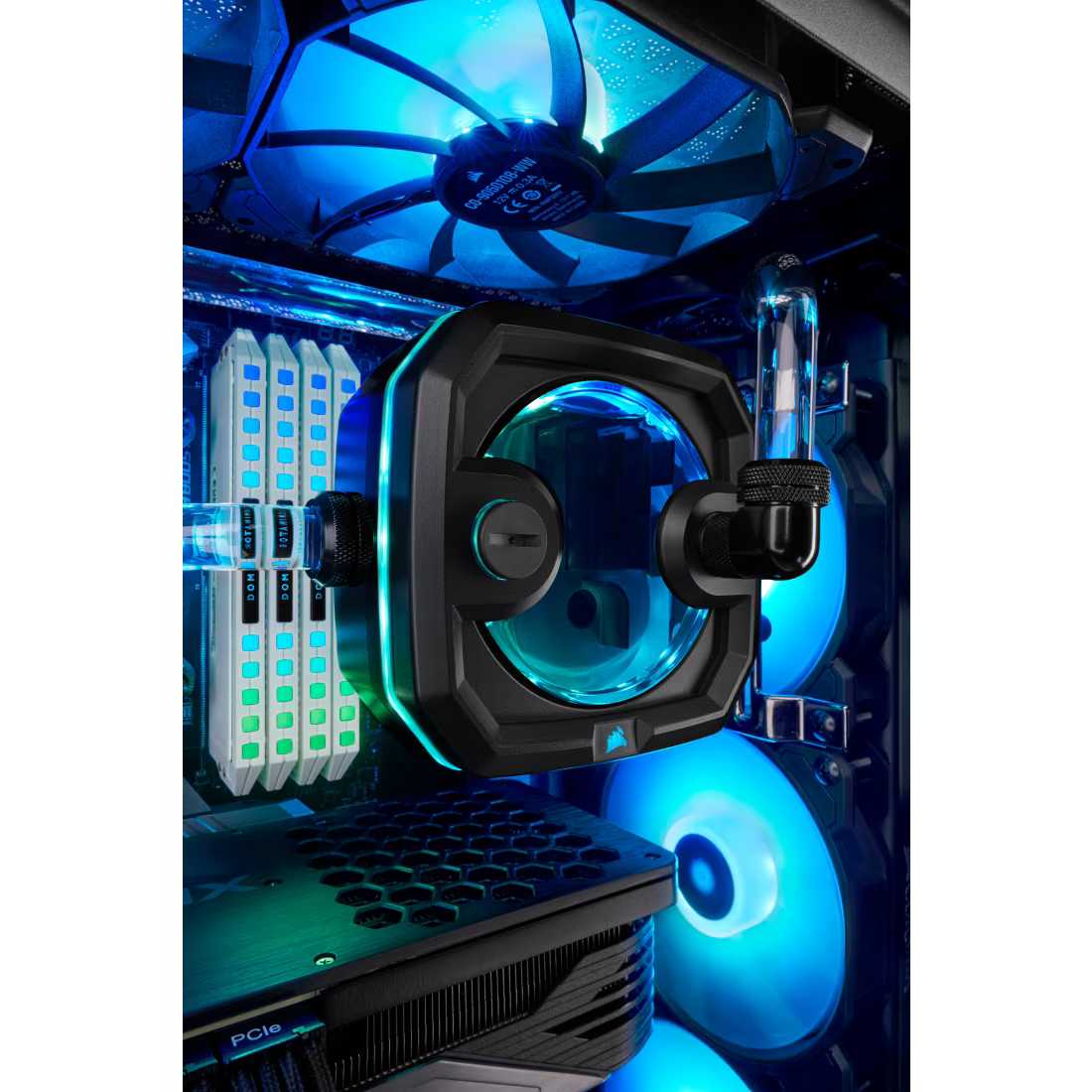 Corsair Hydro X Series xh303i Hardline Water Cooling Kit With,Incl XC7 CPU Water Block, XR5 360MM Radiator, XD3 Pumb Res and Icue SP120 Rgb Pro Fans