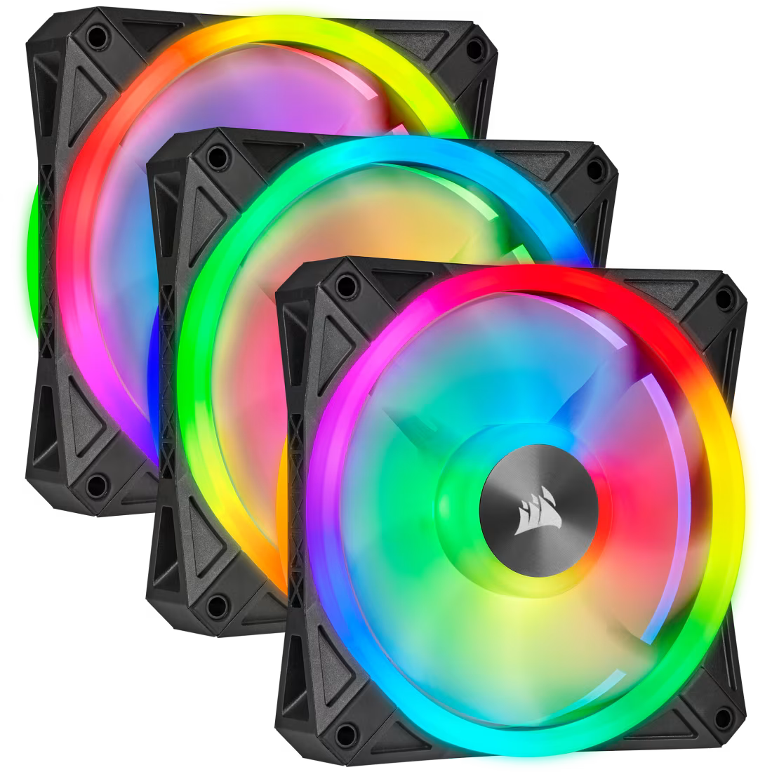 Corsair Hydro X Series xh305i Hardline Water Cooling Kit With/Incl XC7 CPU Water Block, XR5 360MM Radiator, XD5 Pump Res and Icue QL120 Rgb Fans