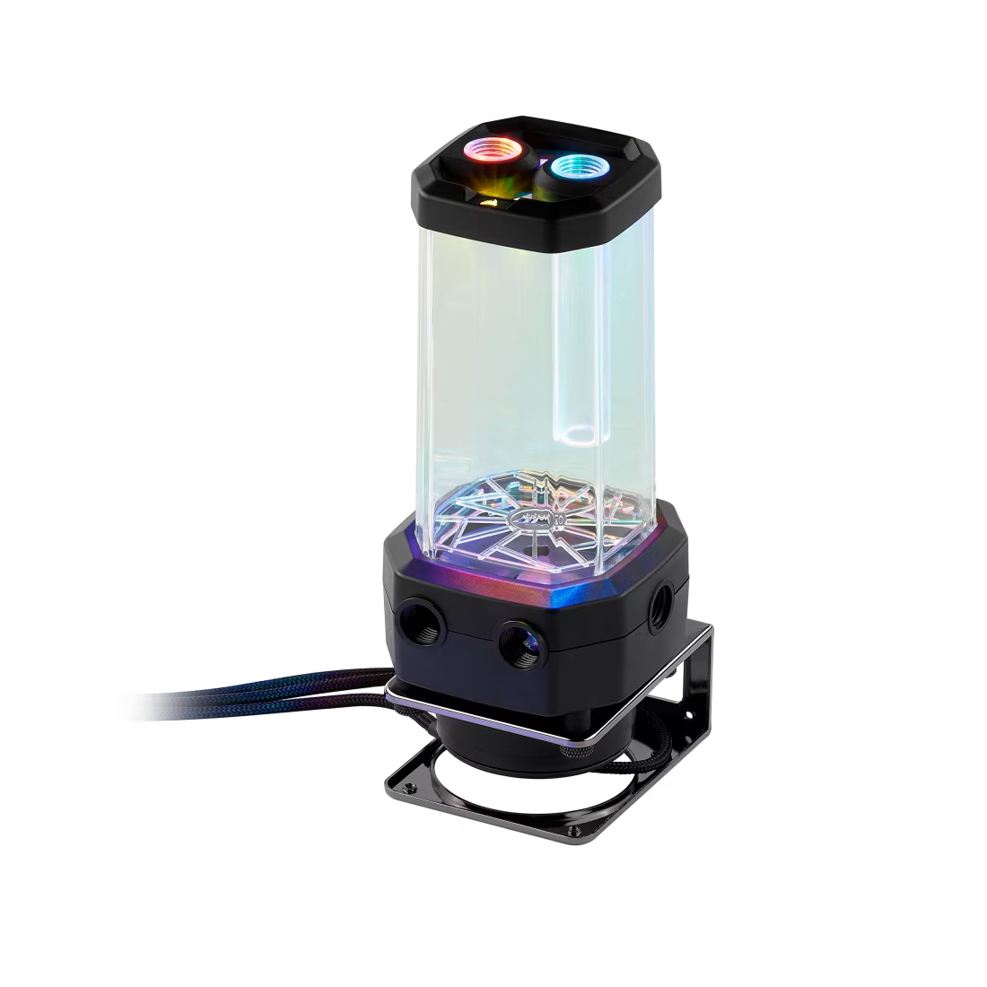 Corsair Hydro X Series xh305i Hardline Water Cooling Kit With/Incl XC7 CPU Water Block, XR5 360MM Radiator, XD5 Pump Res and Icue QL120 Rgb Fans