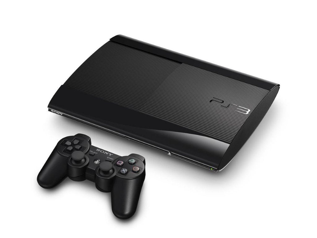 PlayStation 3 Super Slim 500GB Storage ( Pre- Owned) including 25 games installed