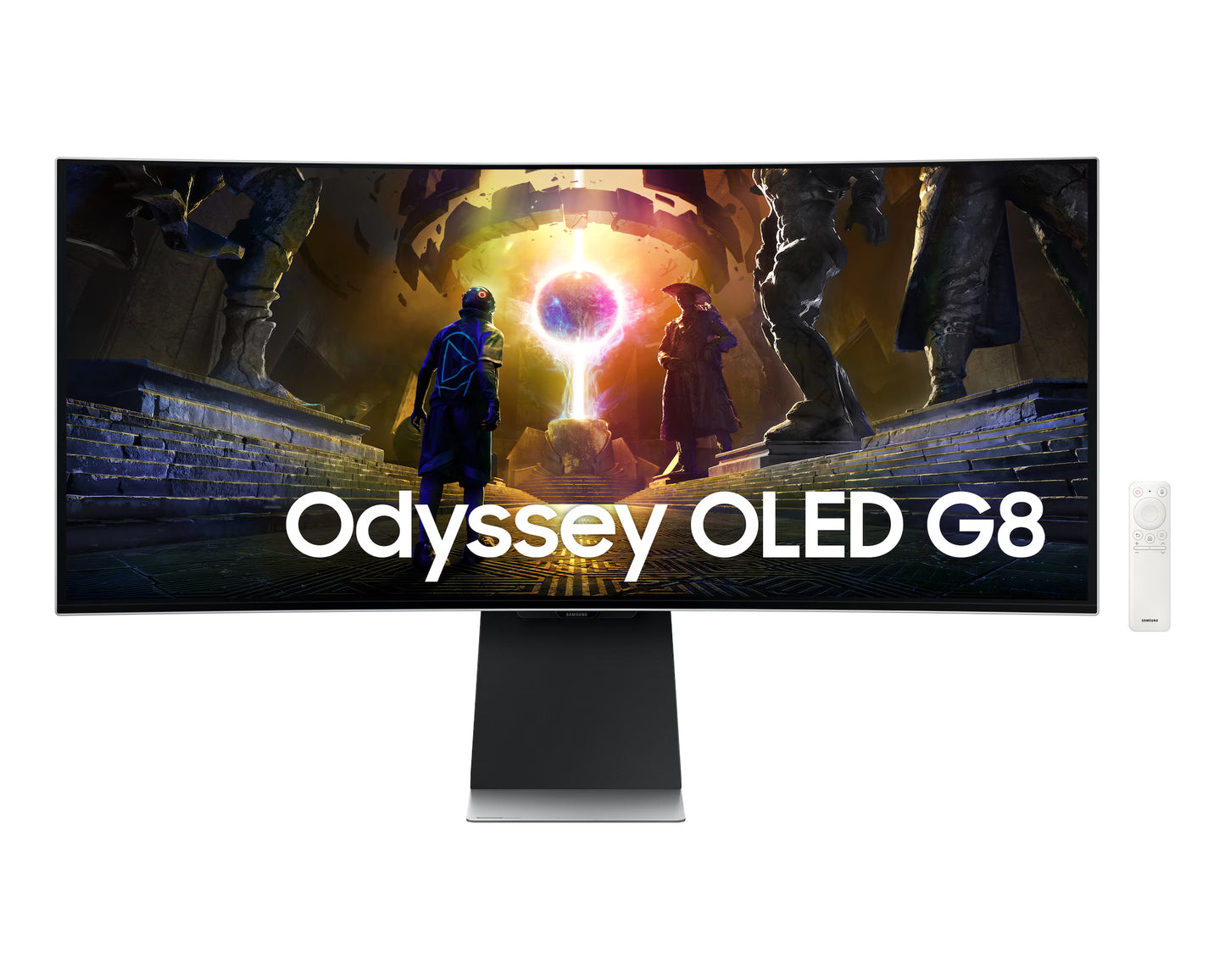 Samsung 34" Gaming Monitor G8 Odyssey OLED Ultra Wide QHD with Smart Functions 175Hz 0.03Ms-LS34DG852SMXUE