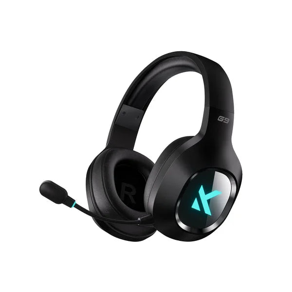 MCHOSE G9 Series Wireless Gaming Headset, 2.4G/BT Wireless/Type-C, Multi-Platform Compatibility, Black | MC-G9-2