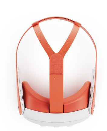 Meta Quest 3 Facial Interface & Head Strap (Blood Orange)
