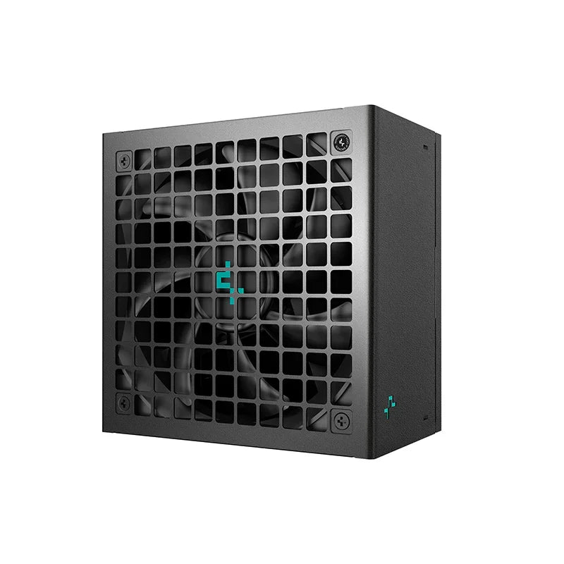 Deepcool PN1000M ATX Power Supply, Intel ATX 3.1 and PCIe 5.1 standard, 80Plus Gold, 135mm FDB (Fluid Dynamic Bearing) Fan, Sleeved Cables, Black.