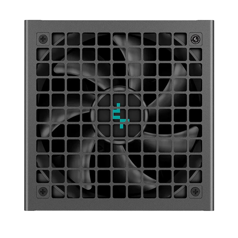 Deepcool PN1000M ATX Power Supply, Intel ATX 3.1 and PCIe 5.1 standard, 80Plus Gold, 135mm FDB (Fluid Dynamic Bearing) Fan, Sleeved Cables, Black.
