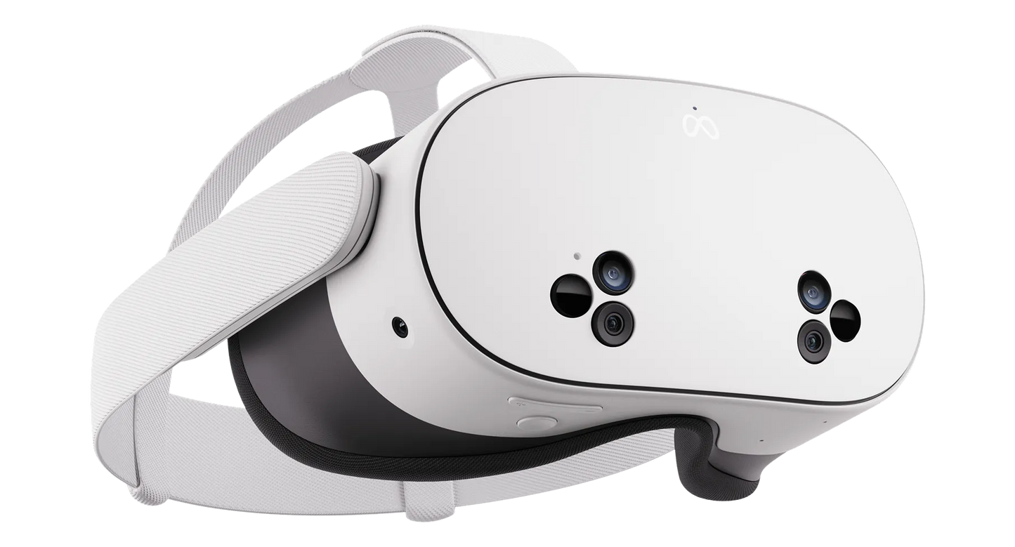 Meta Quest 3S 256GB VR Headset – Includes Batman: Arkham Shadow, All-in-One Mixed Reality Gaming