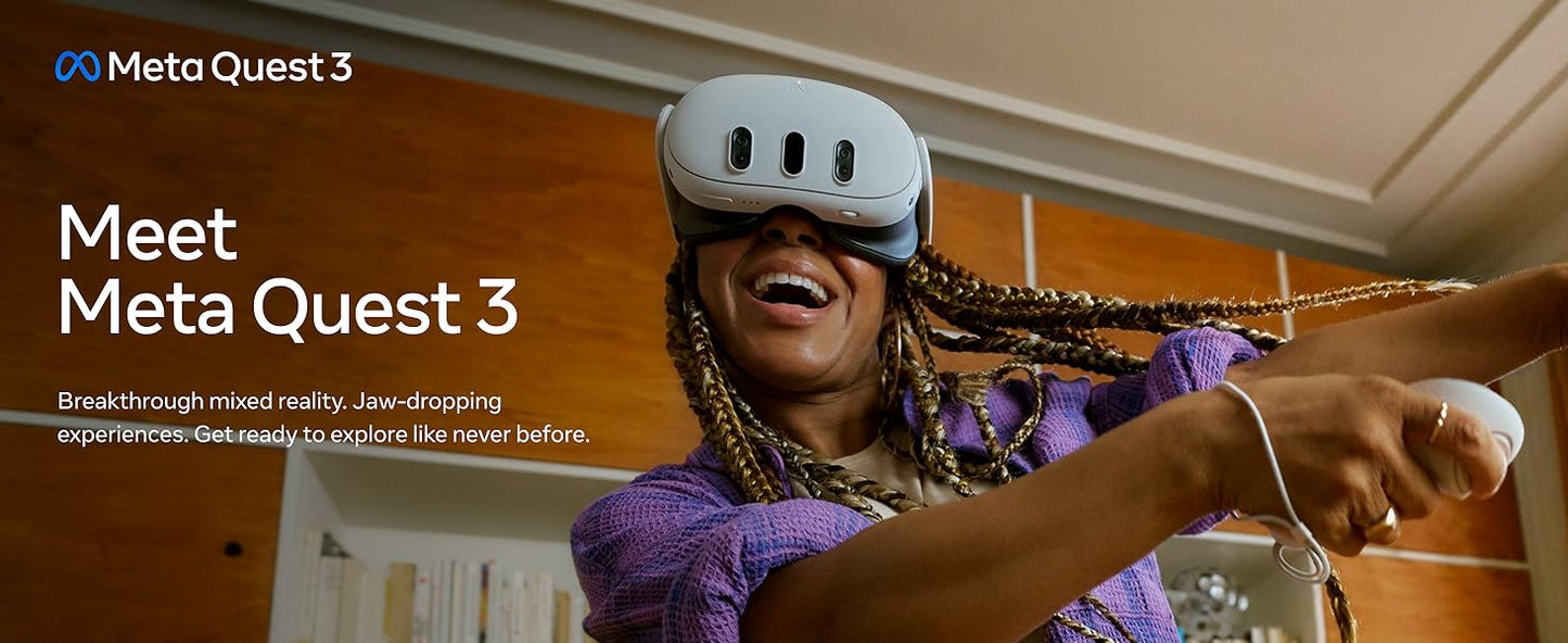 Meta Quest 3 Advanced VR Headset 512GB White