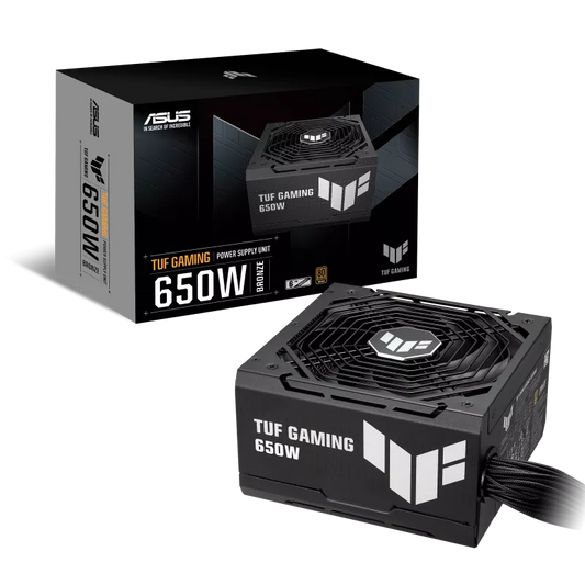 ASUS TUF Gaming 650W 80 PLUS Bronze Power Supply,Black