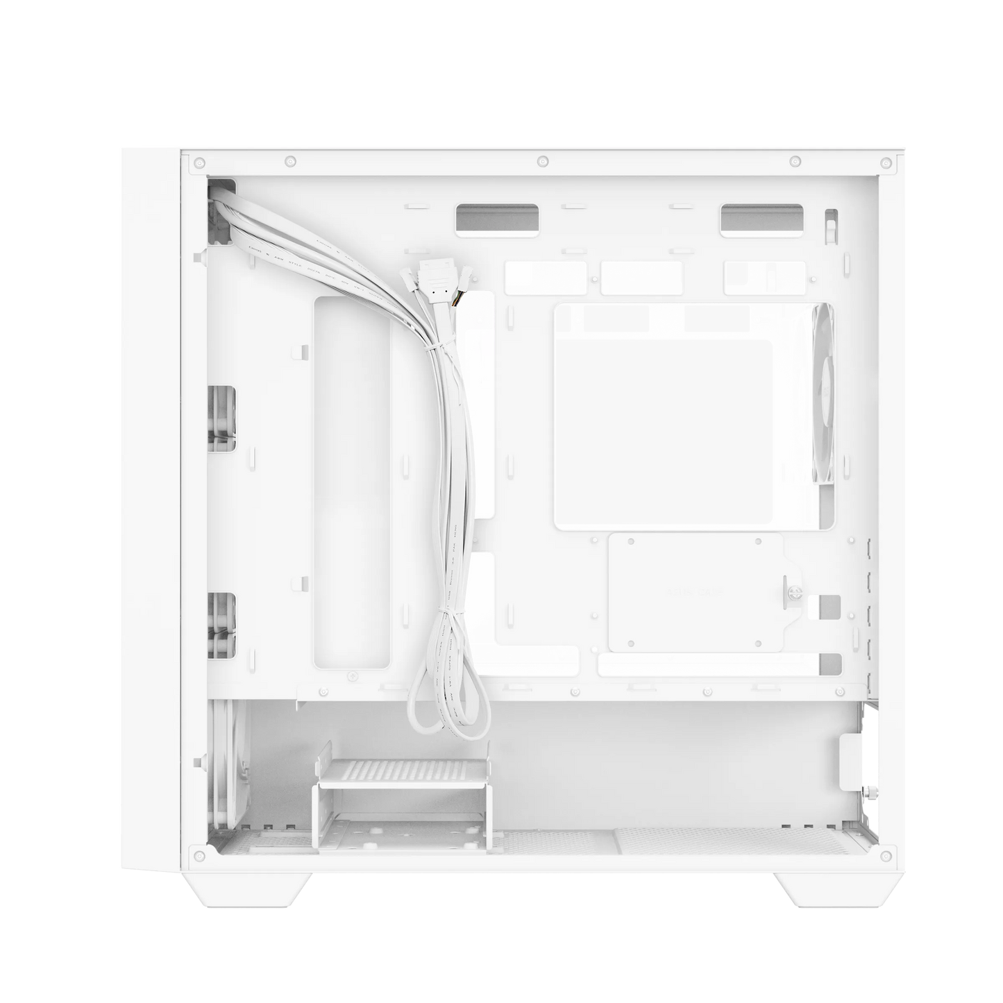 Asus A21 Plus Micro ATX ARGB PC Case - White.