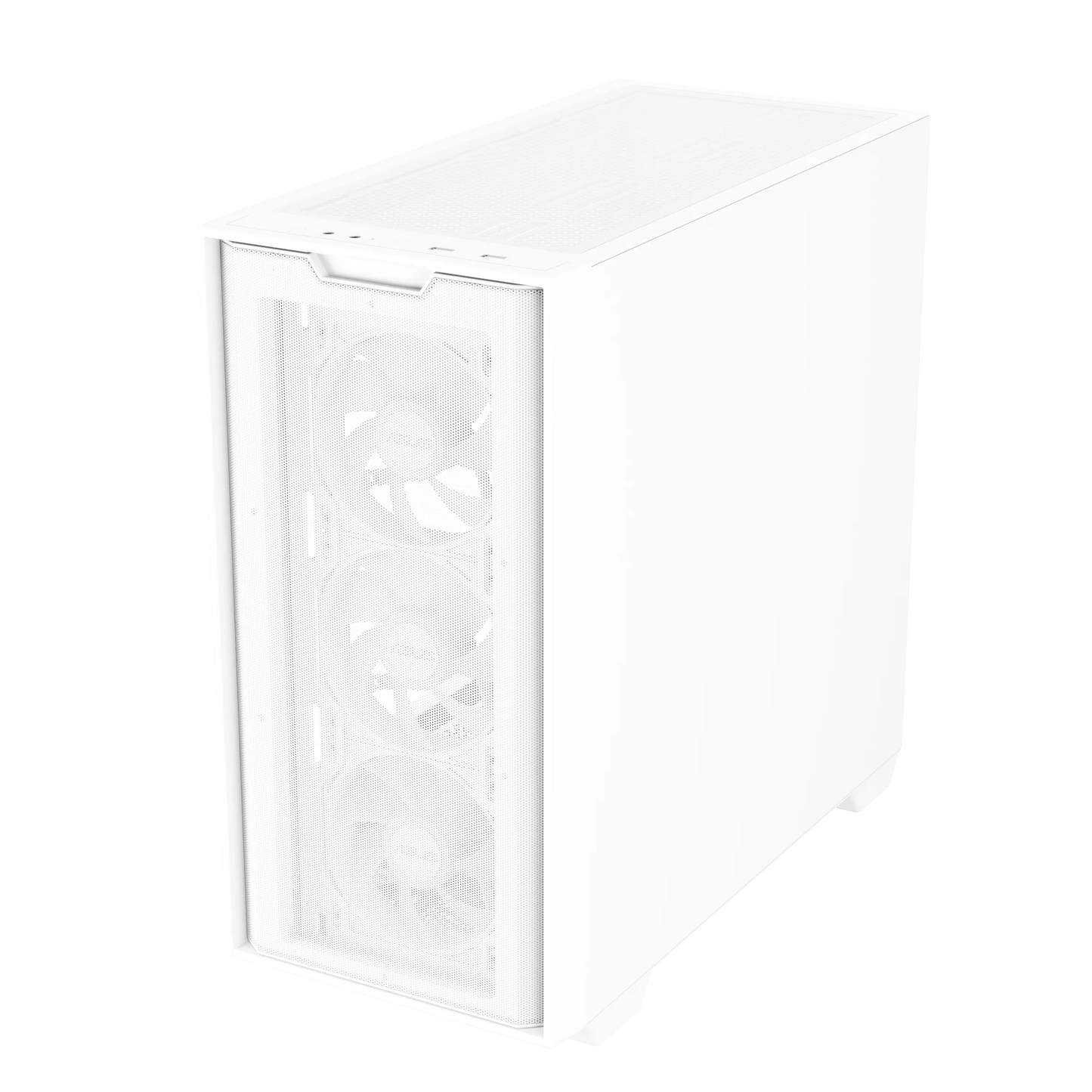 Asus A21 Plus Micro ATX ARGB PC Case - White.