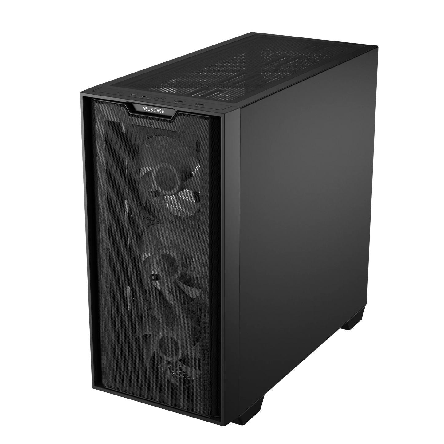 Asus A21 Plus Micro ATX ARGB PC Case - Black