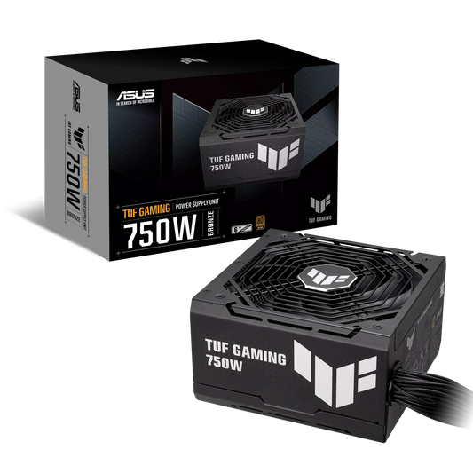 Asus TUF Gaming 750W ATX 80+ Bronze Non-Modular Power Supply,Black