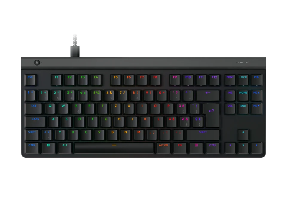 Logitech G G515 Wired TKL Tactile Gaming Keyboard - Black