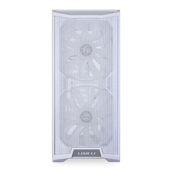 Lian Li Lancool 215 ATX Mid Tower Computer Case, Pre-installed 200MM ARGB fans and a 120MM fan, Mesh panels, Honeycomb vent, Tempered Glass,.